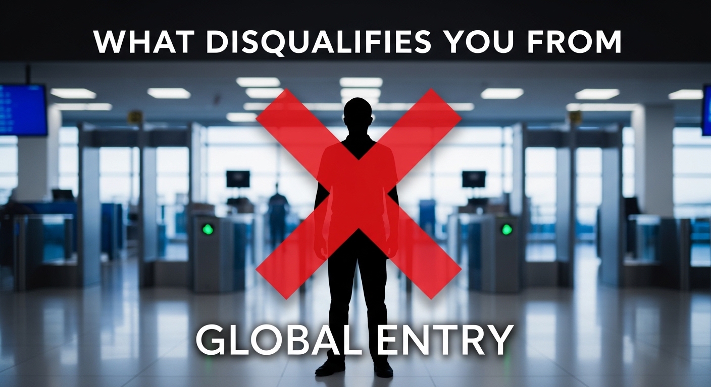 What disqualifies you from Global Entry in 2026 - criminal history, DUIs, and more